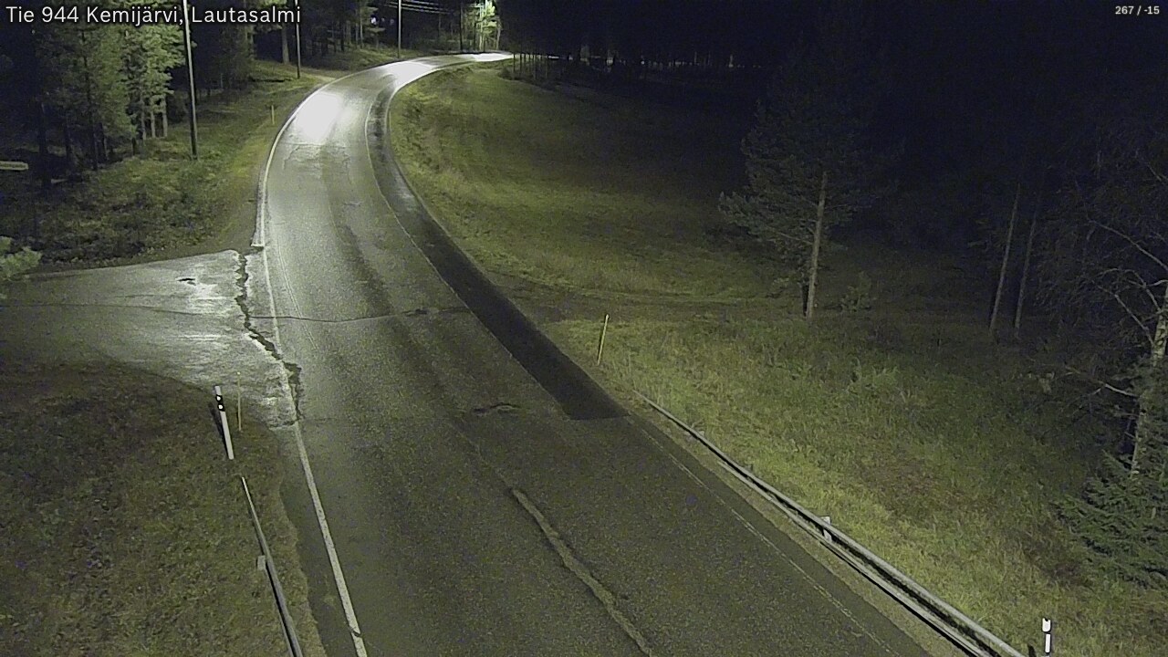 Kelikamerat Kuva Tie 944 Kemijärvi, Lautasalmi, Kemijärvi, Lappi