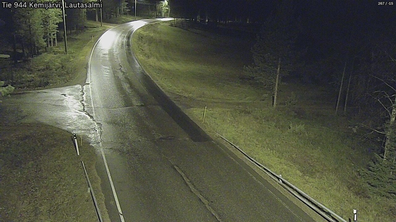 Kelikamerat Kuva Tie 944 Kemijärvi, Lautasalmi, Kemijärvi, Lappi