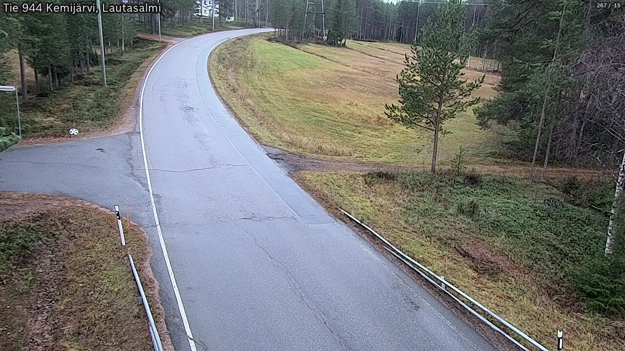 Kelikamerat Kuva Tie 944 Kemijärvi, Lautasalmi, Kemijärvi, Lappi