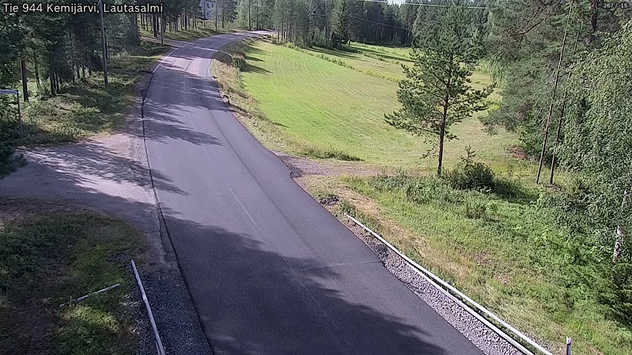Kelikamerat Kuva Tie 944 Kemijärvi, Lautasalmi, Kemijärvi, Lappi