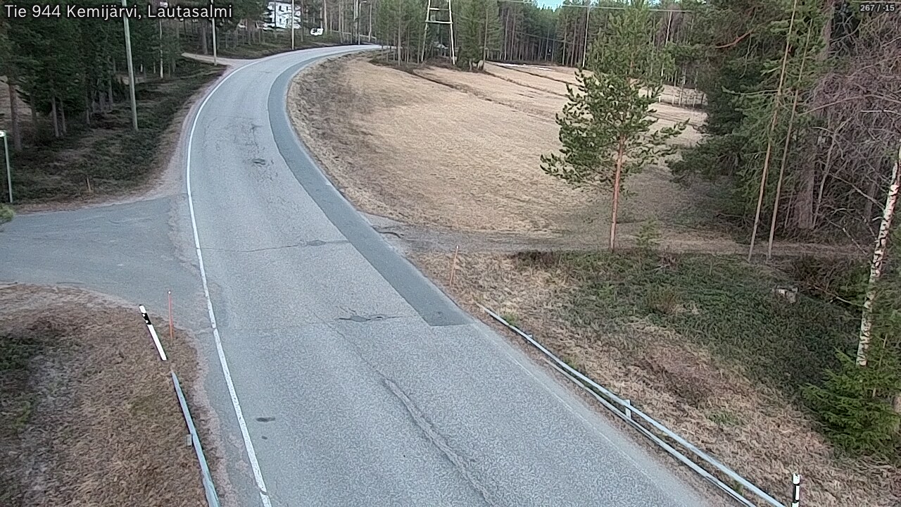 Kelikamerat Kuva Tie 944 Kemijärvi, Lautasalmi, Kemijärvi, Lappi