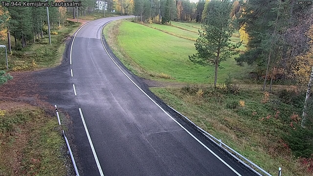 Kelikamerat Kuva Tie 944 Kemijärvi, Lautasalmi, Kemijärvi, Lappi