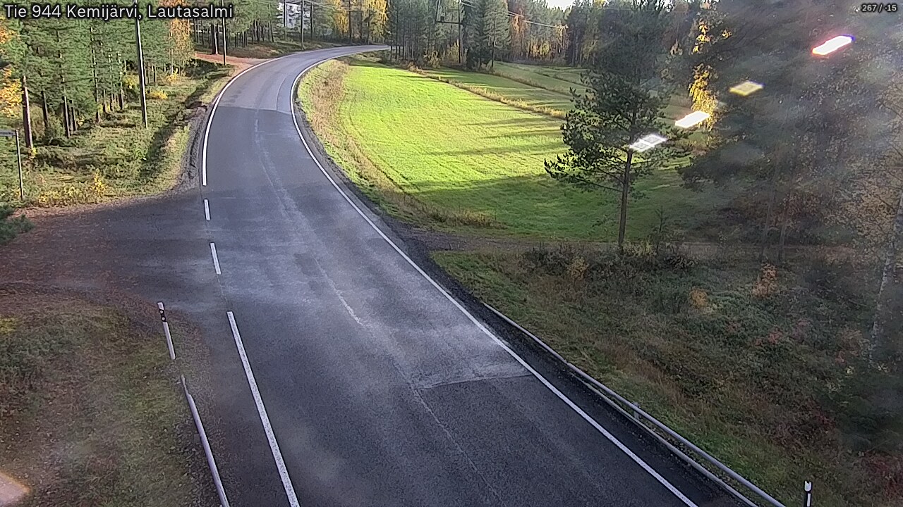 Kelikamerat Kuva Tie 944 Kemijärvi, Lautasalmi, Kemijärvi, Lappi