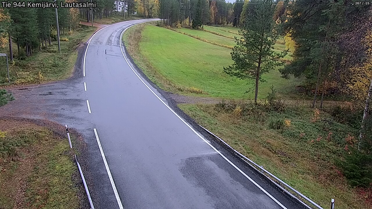 Kelikamerat Kuva Tie 944 Kemijärvi, Lautasalmi, Kemijärvi, Lappi