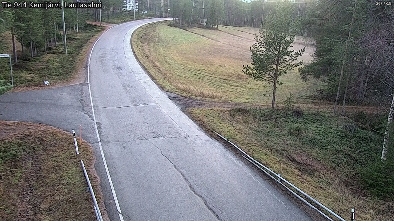 Kelikamerat Kuva Tie 944 Kemijärvi, Lautasalmi, Kemijärvi, Lappi