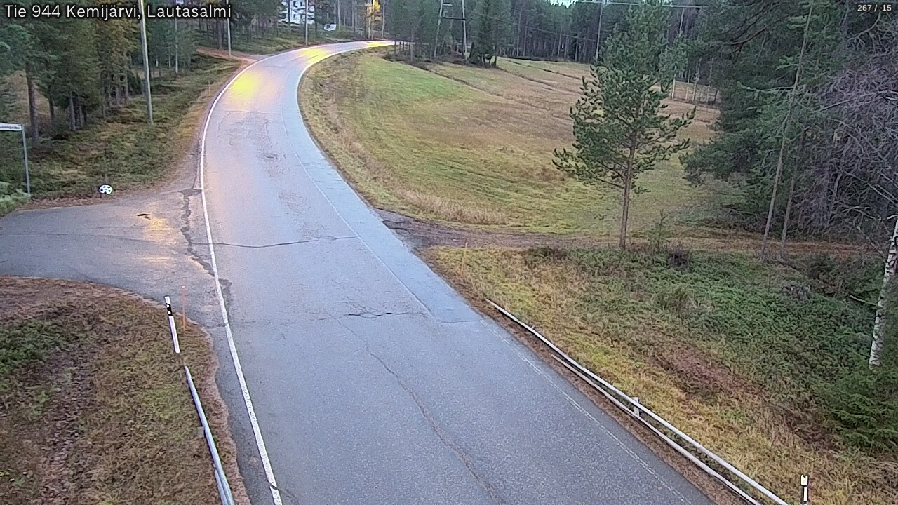 Kelikamerat Kuva Tie 944 Kemijärvi, Lautasalmi, Kemijärvi, Lappi