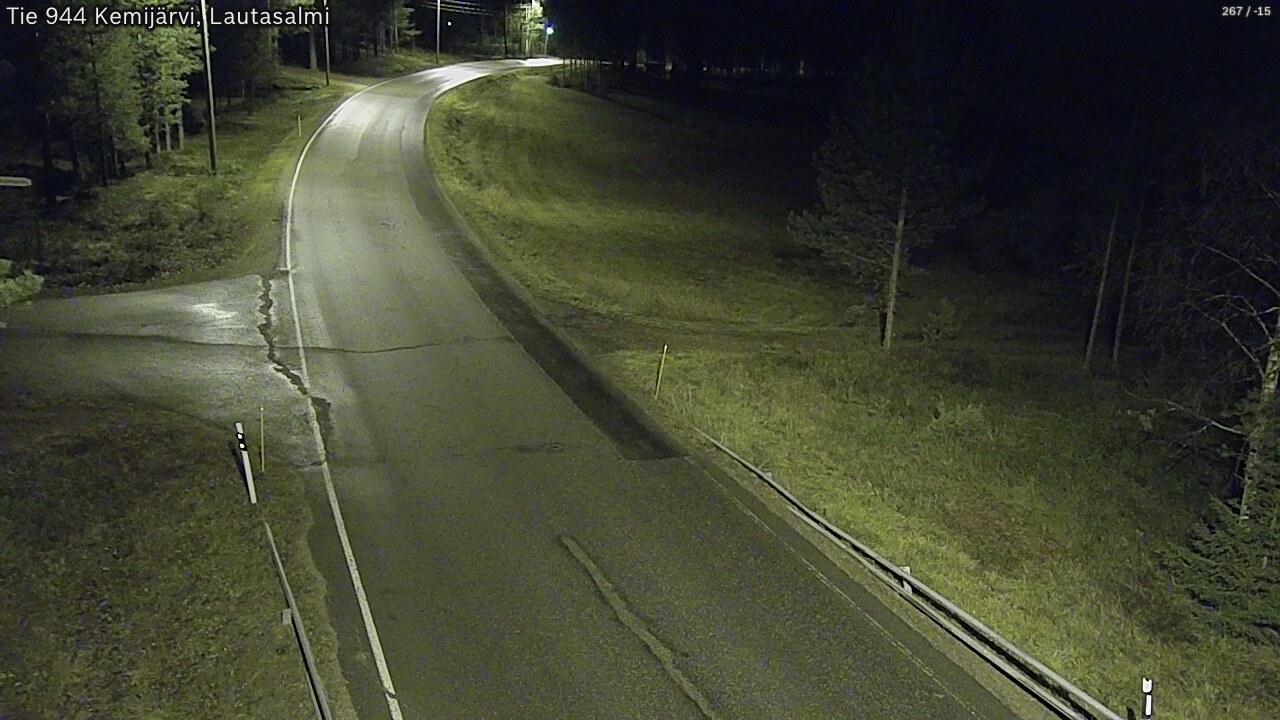 Kelikamerat Kuva Tie 944 Kemijärvi, Lautasalmi, Kemijärvi, Lappi