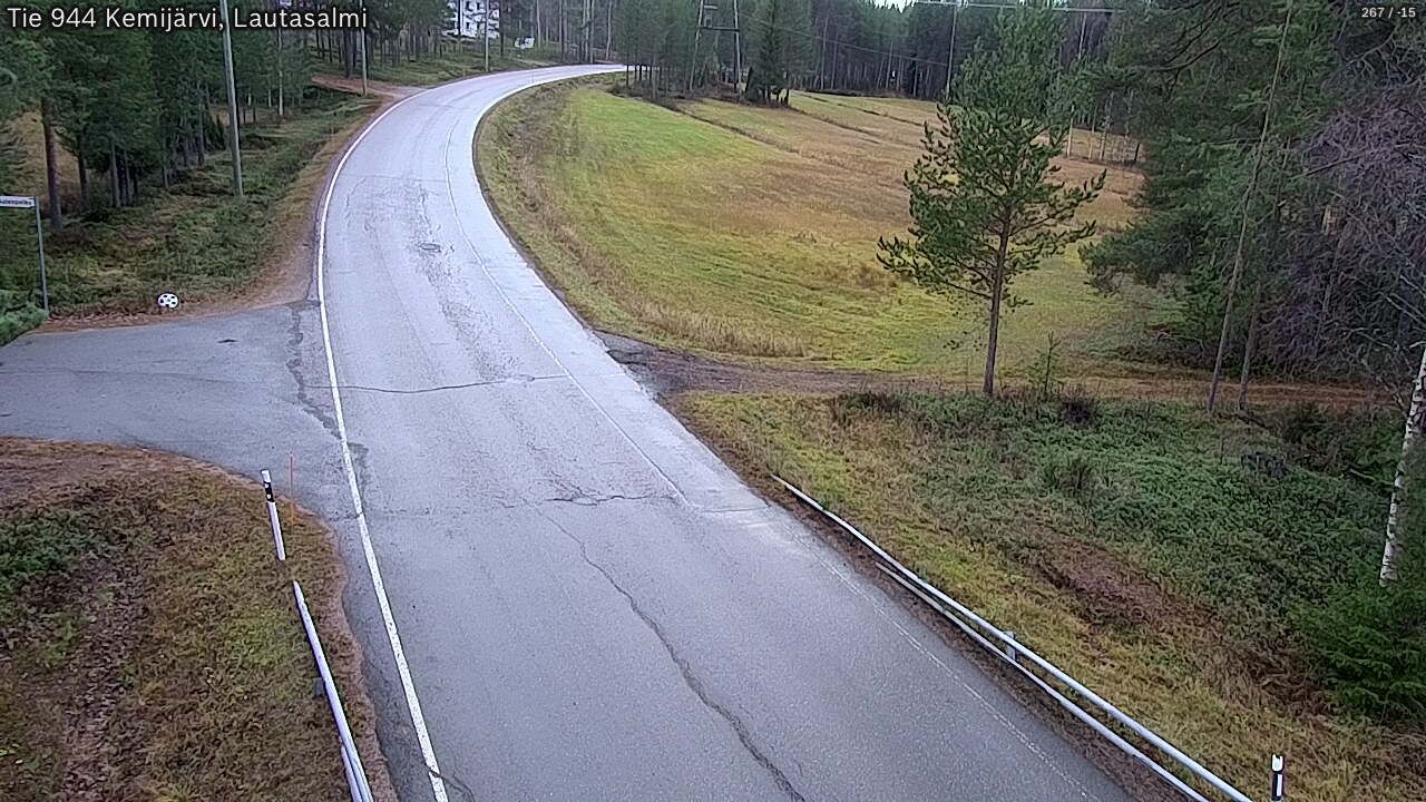 Kelikamerat Kuva Tie 944 Kemijärvi, Lautasalmi, Kemijärvi, Lappi