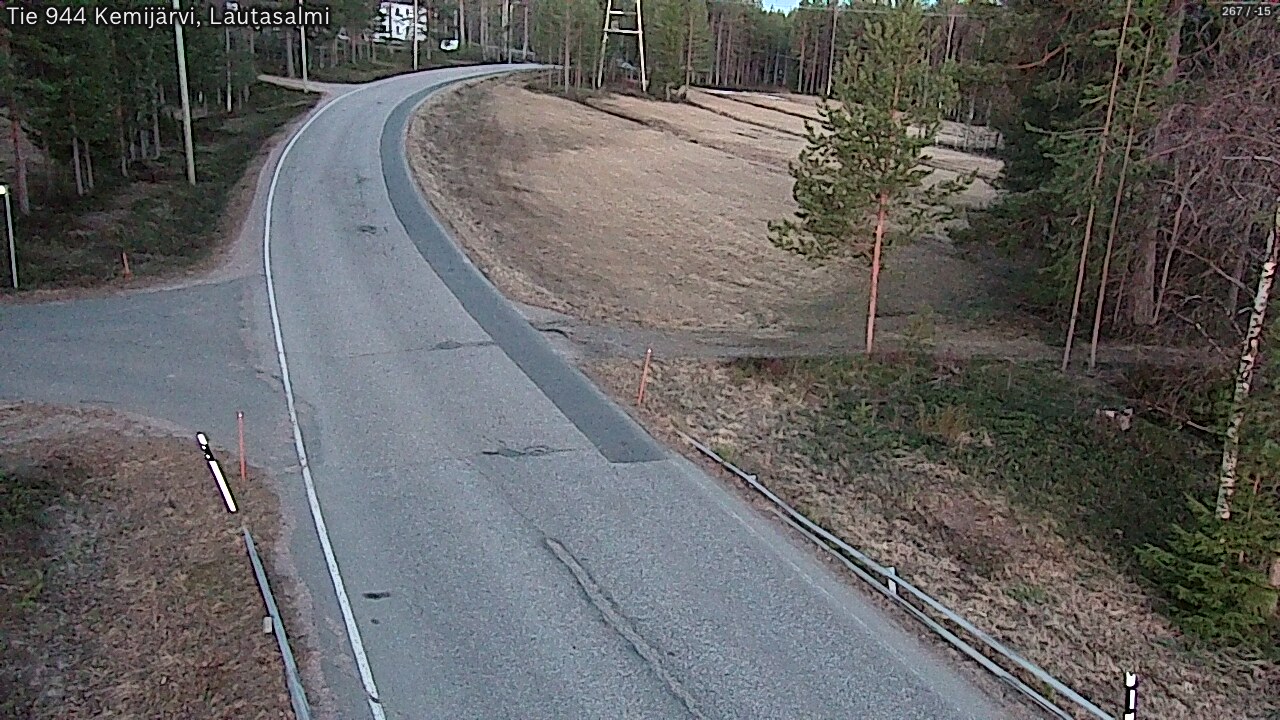 Kelikamerat Kuva Tie 944 Kemijärvi, Lautasalmi, Kemijärvi, Lappi