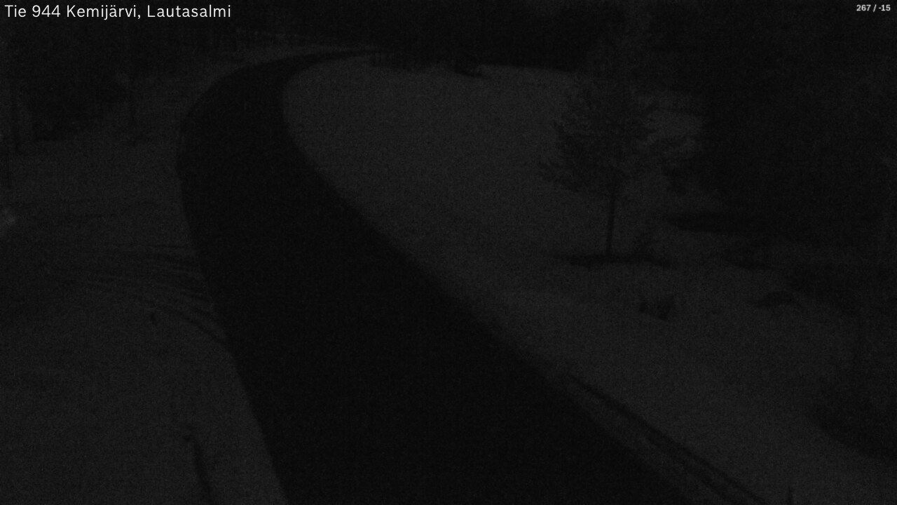 Kelikamerat Kuva Tie 944 Kemijärvi, Lautasalmi, Kemijärvi, Lappi