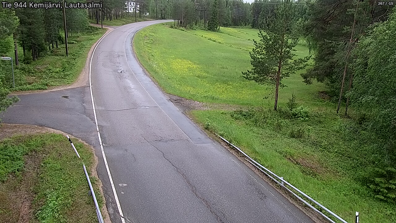 Kelikamerat Kuva Tie 944 Kemijärvi, Lautasalmi, Kemijärvi, Lappi