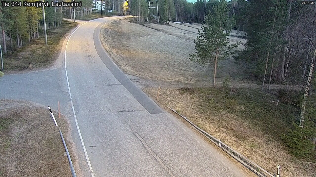 Kelikamerat Kuva Tie 944 Kemijärvi, Lautasalmi, Kemijärvi, Lappi