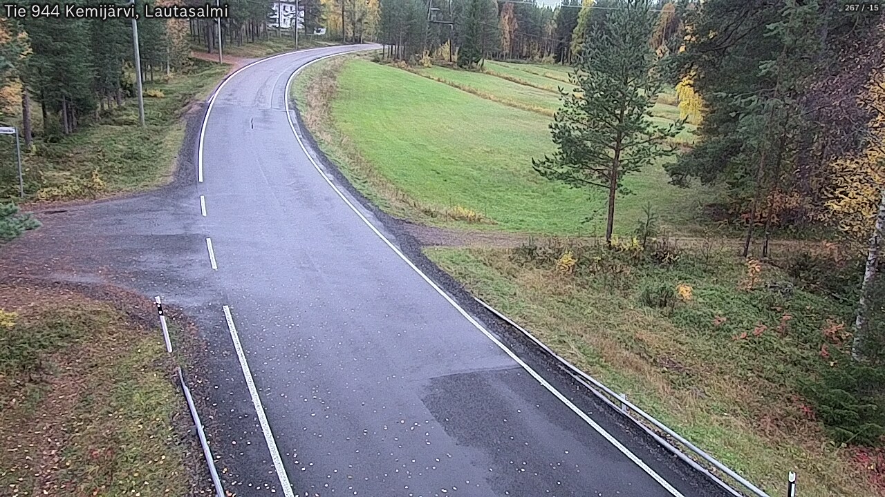Kelikamerat Kuva Tie 944 Kemijärvi, Lautasalmi, Kemijärvi, Lappi