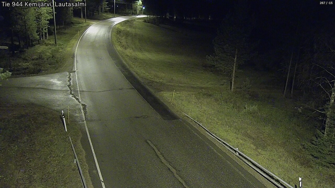 Kelikamerat Kuva Tie 944 Kemijärvi, Lautasalmi, Kemijärvi, Lappi