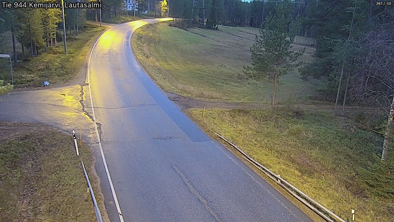 Kelikamerat Kuva Tie 944 Kemijärvi, Lautasalmi, Kemijärvi, Lappi