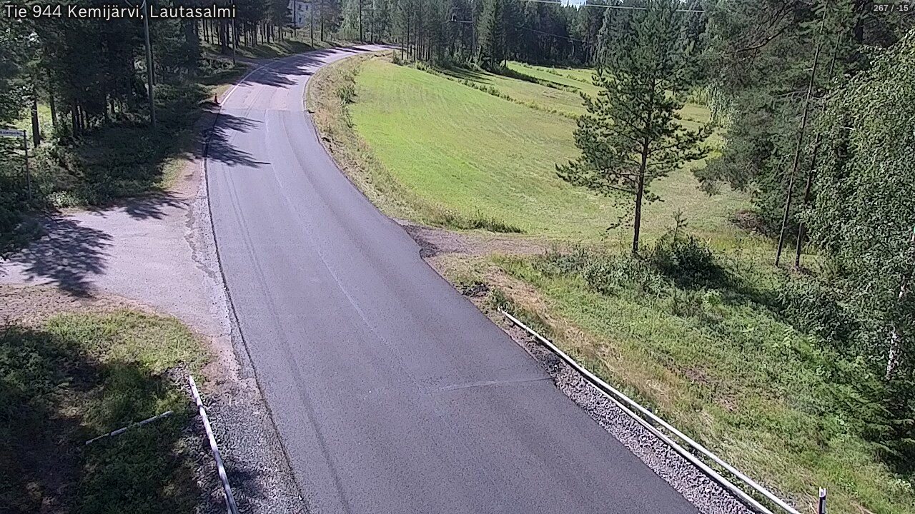 Kelikamerat Kuva Tie 944 Kemijärvi, Lautasalmi, Kemijärvi, Lappi