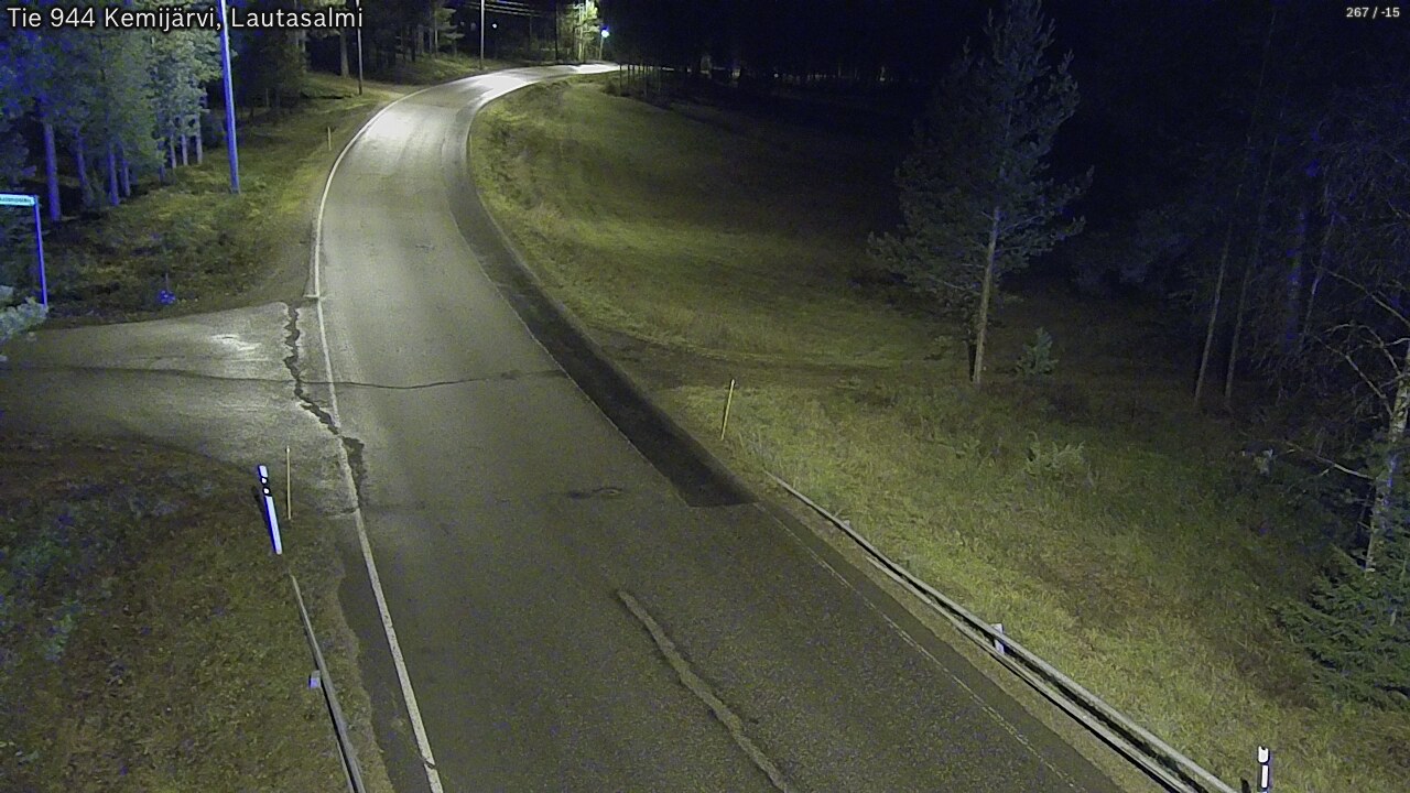 Kelikamerat Kuva Tie 944 Kemijärvi, Lautasalmi, Kemijärvi, Lappi