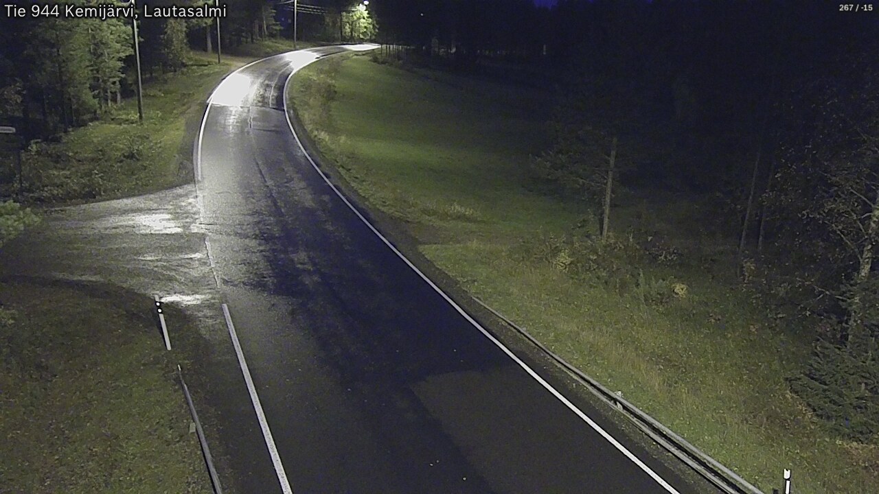Kelikamerat Kuva Tie 944 Kemijärvi, Lautasalmi, Kemijärvi, Lappi