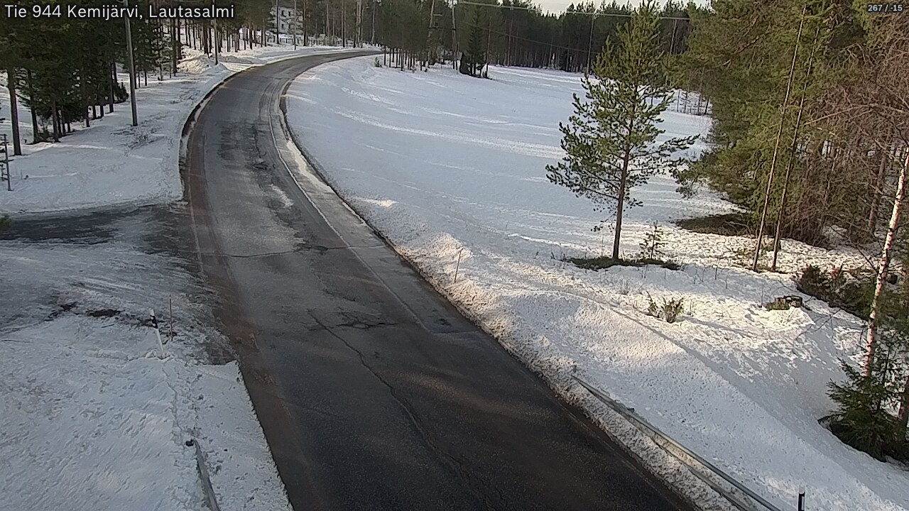 Kelikamerat Kuva Tie 944 Kemijärvi, Lautasalmi, Kemijärvi, Lappi