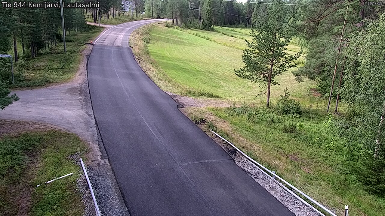 Kelikamerat Kuva Tie 944 Kemijärvi, Lautasalmi, Kemijärvi, Lappi