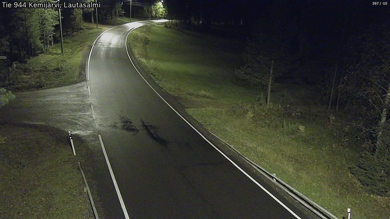 Kelikamerat Kuva Tie 944 Kemijärvi, Lautasalmi, Kemijärvi, Lappi
