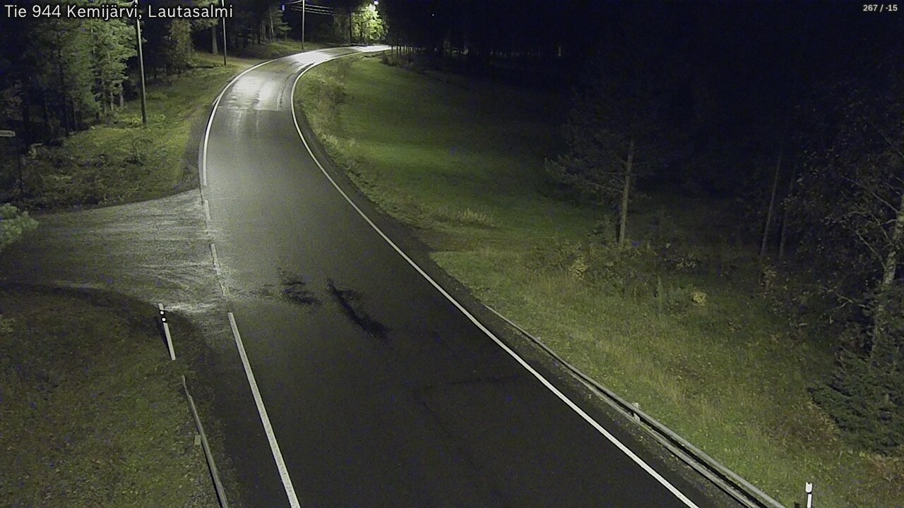 Kelikamerat Kuva Tie 944 Kemijärvi, Lautasalmi, Kemijärvi, Lappi