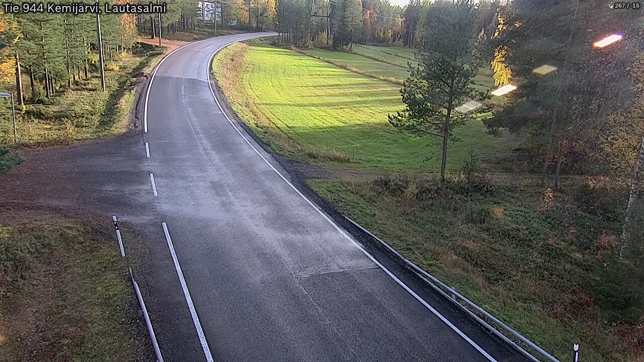 Kelikamerat Kuva Tie 944 Kemijärvi, Lautasalmi, Kemijärvi, Lappi