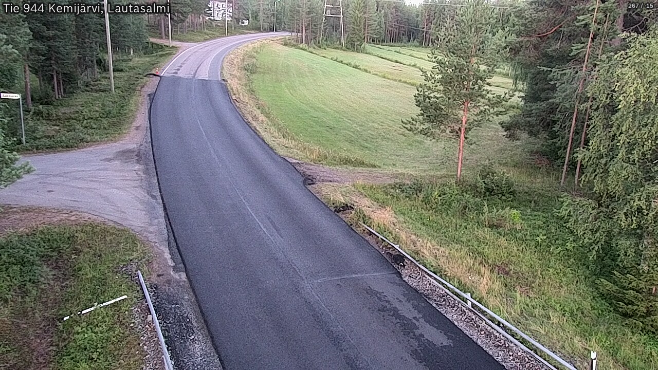 Kelikamerat Kuva Tie 944 Kemijärvi, Lautasalmi, Kemijärvi, Lappi