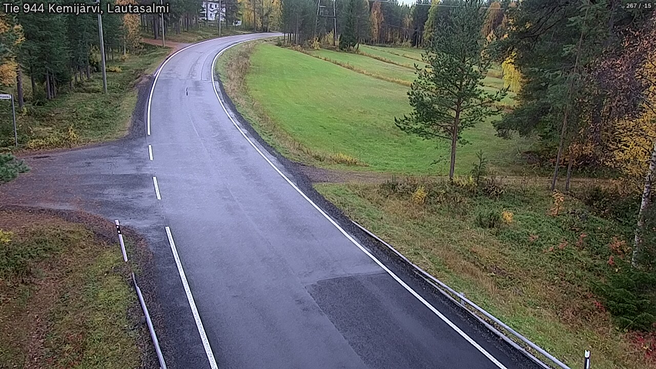 Kelikamerat Kuva Tie 944 Kemijärvi, Lautasalmi, Kemijärvi, Lappi