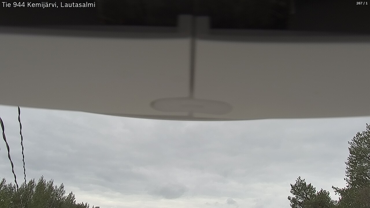 Weather Camera Image Road 944 Kemijärvi, Lautasalmi, Kemijärvi, Lappi