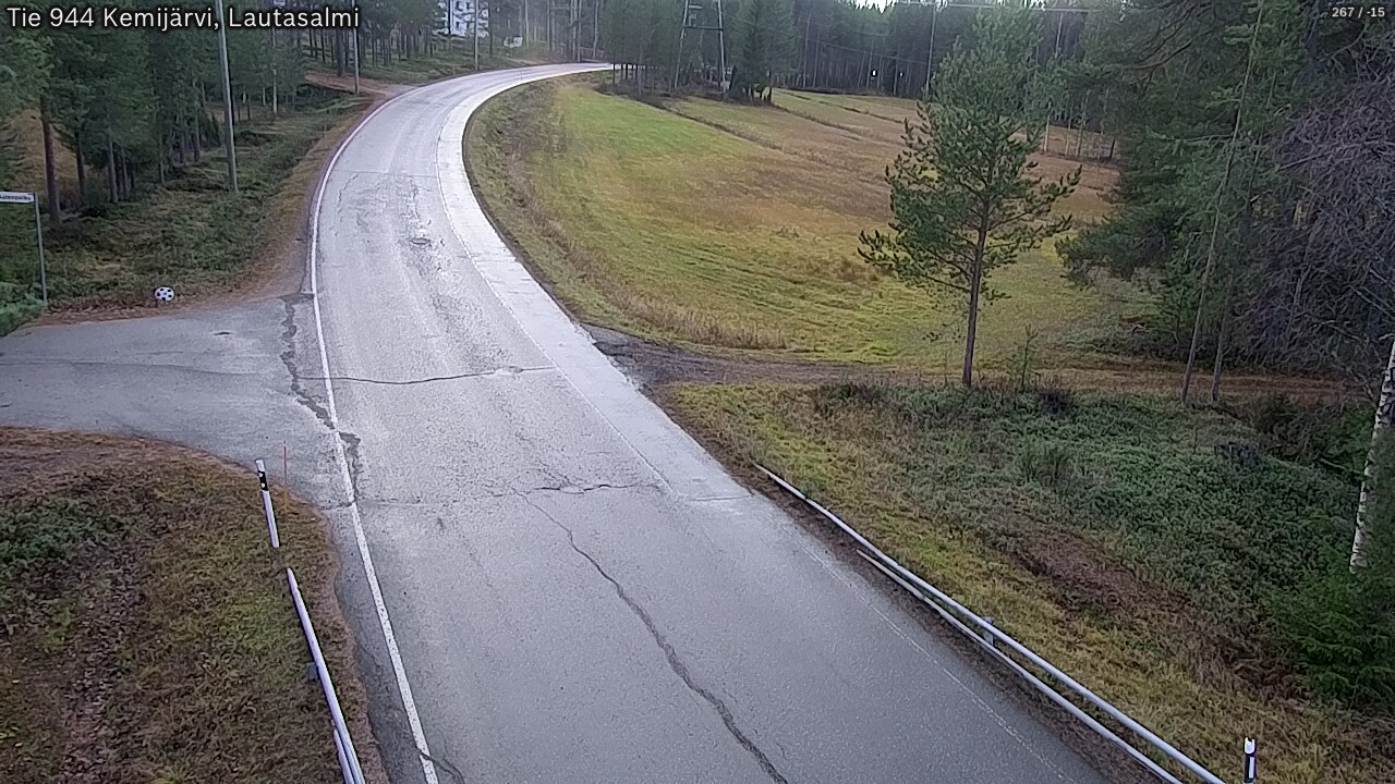 Kelikamerat Kuva Tie 944 Kemijärvi, Lautasalmi, Kemijärvi, Lappi