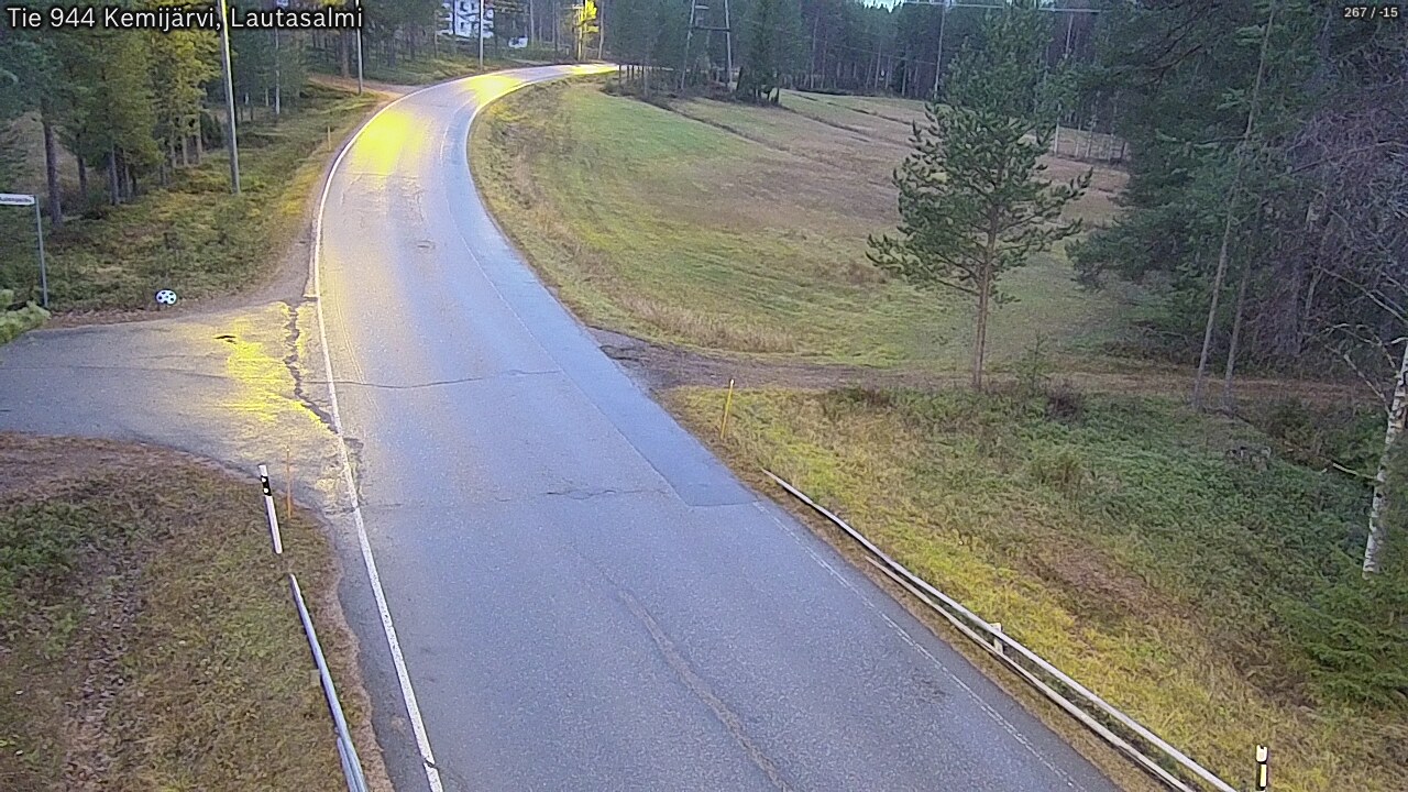 Kelikamerat Kuva Tie 944 Kemijärvi, Lautasalmi, Kemijärvi, Lappi