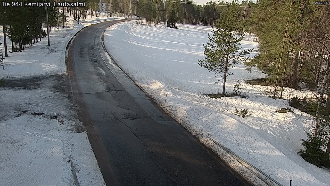 Kelikamerat Kuva Tie 944 Kemijärvi, Lautasalmi, Kemijärvi, Lappi