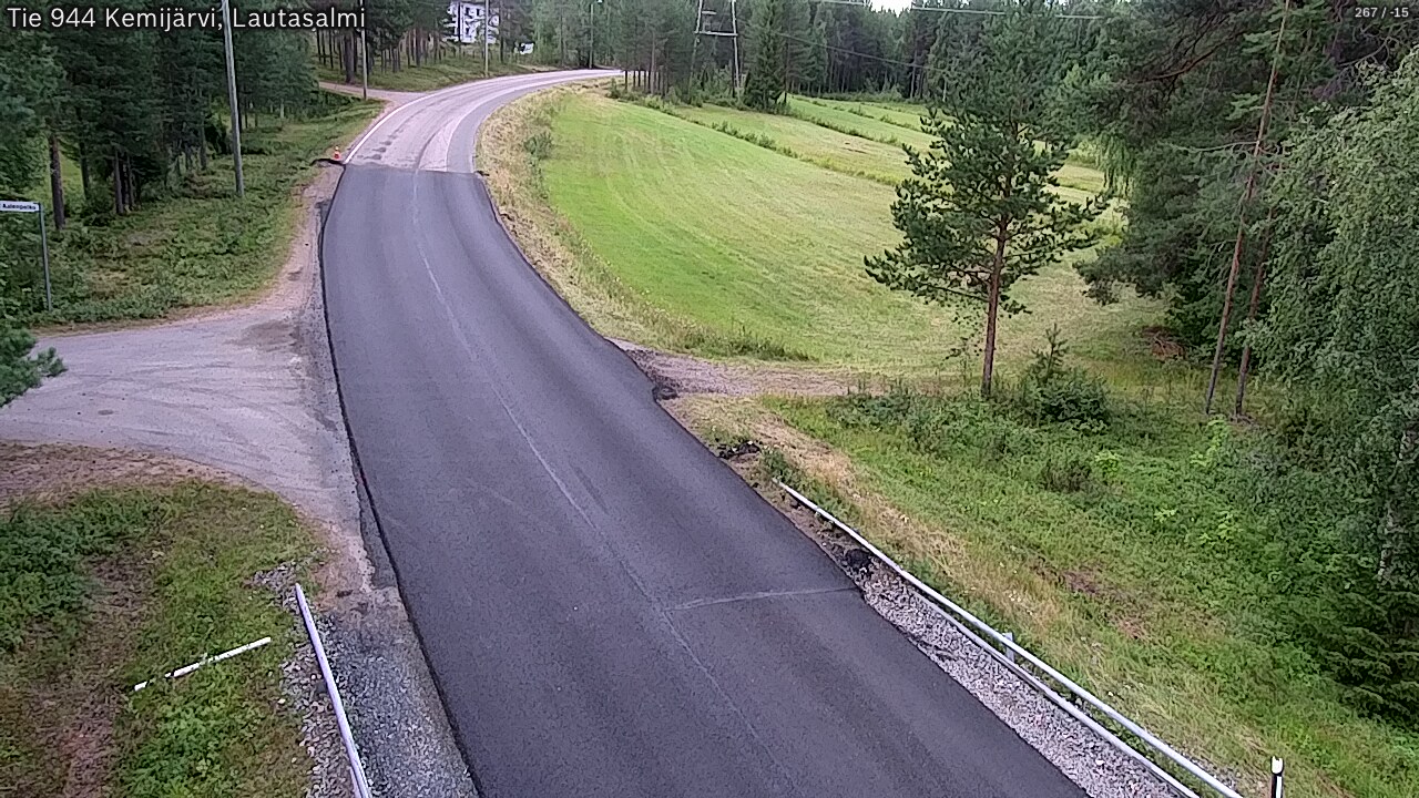 Kelikamerat Kuva Tie 944 Kemijärvi, Lautasalmi, Kemijärvi, Lappi