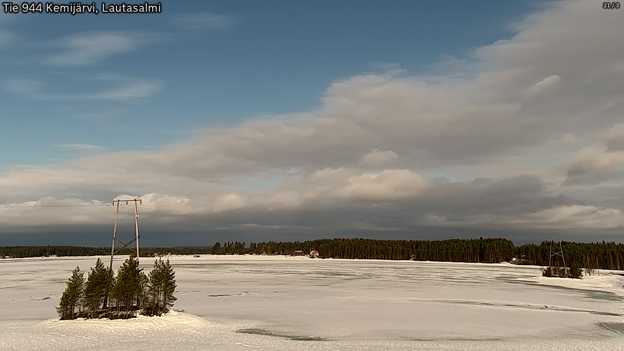Kelikamerat Kuva Tie 944 Kemijärvi, Lautasalmi, Kemijärvi, Lappi