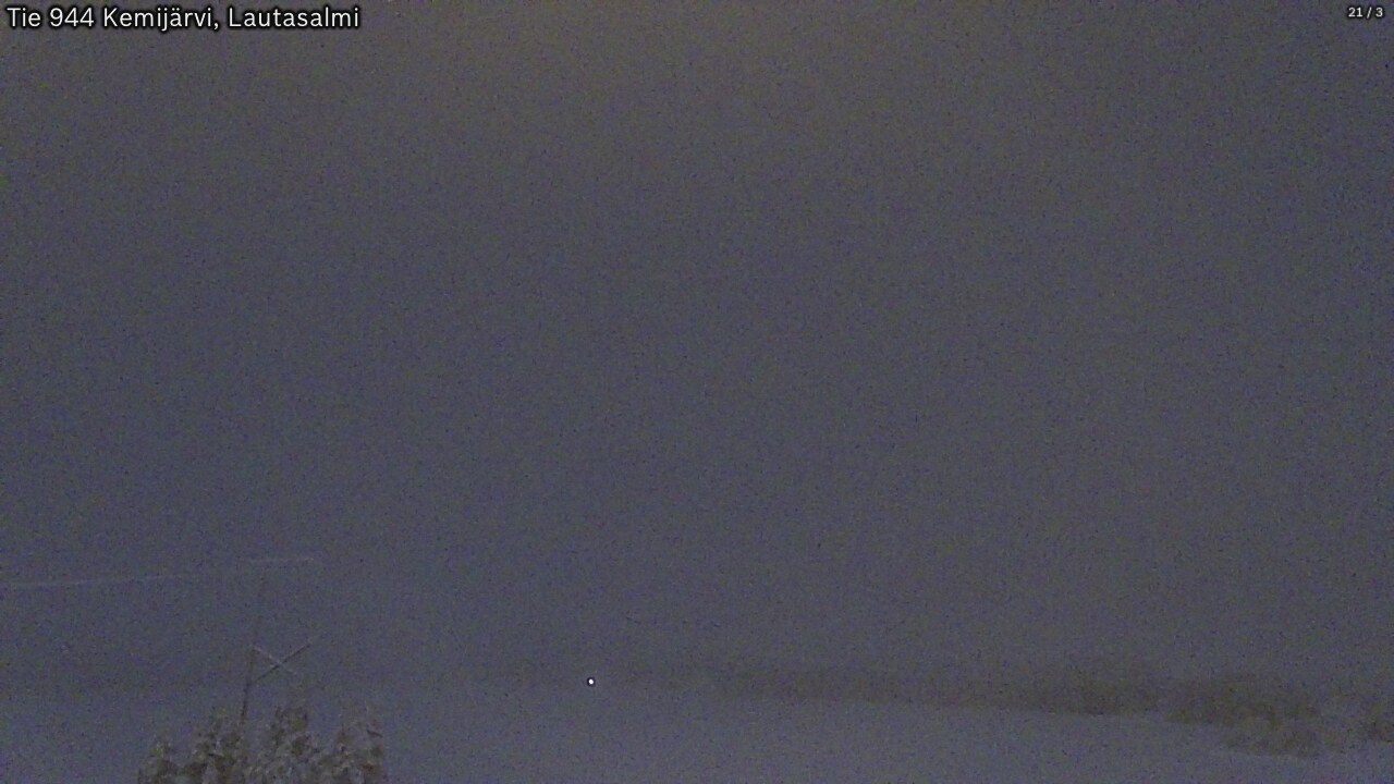 Kelikamerat Kuva Tie 944 Kemijärvi, Lautasalmi, Kemijärvi, Lappi