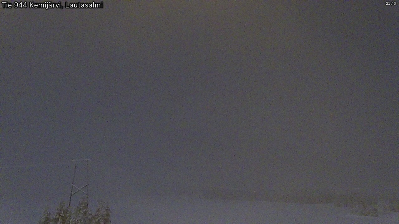 Kelikamerat Kuva Tie 944 Kemijärvi, Lautasalmi, Kemijärvi, Lappi
