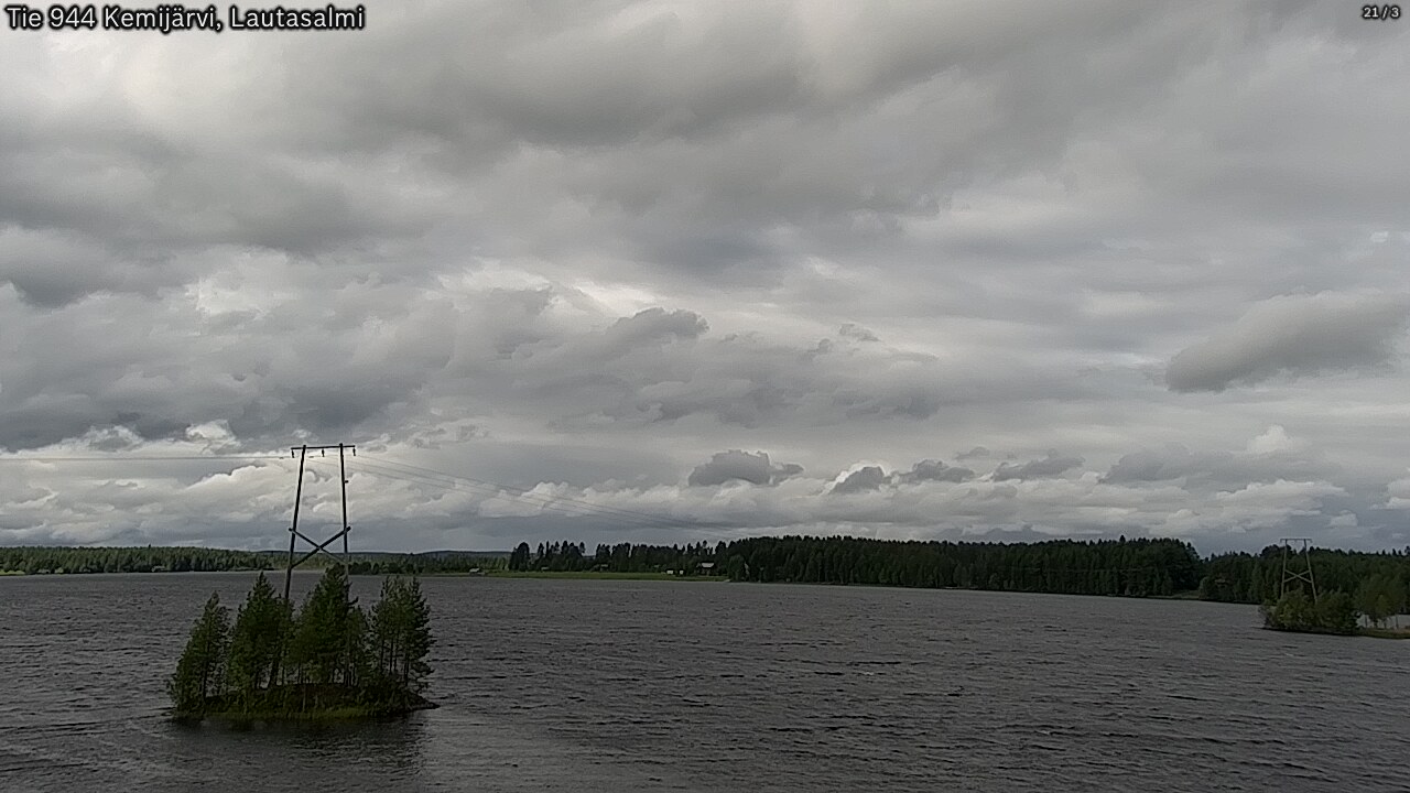 Kelikamerat Kuva Tie 944 Kemijärvi, Lautasalmi, Kemijärvi, Lappi