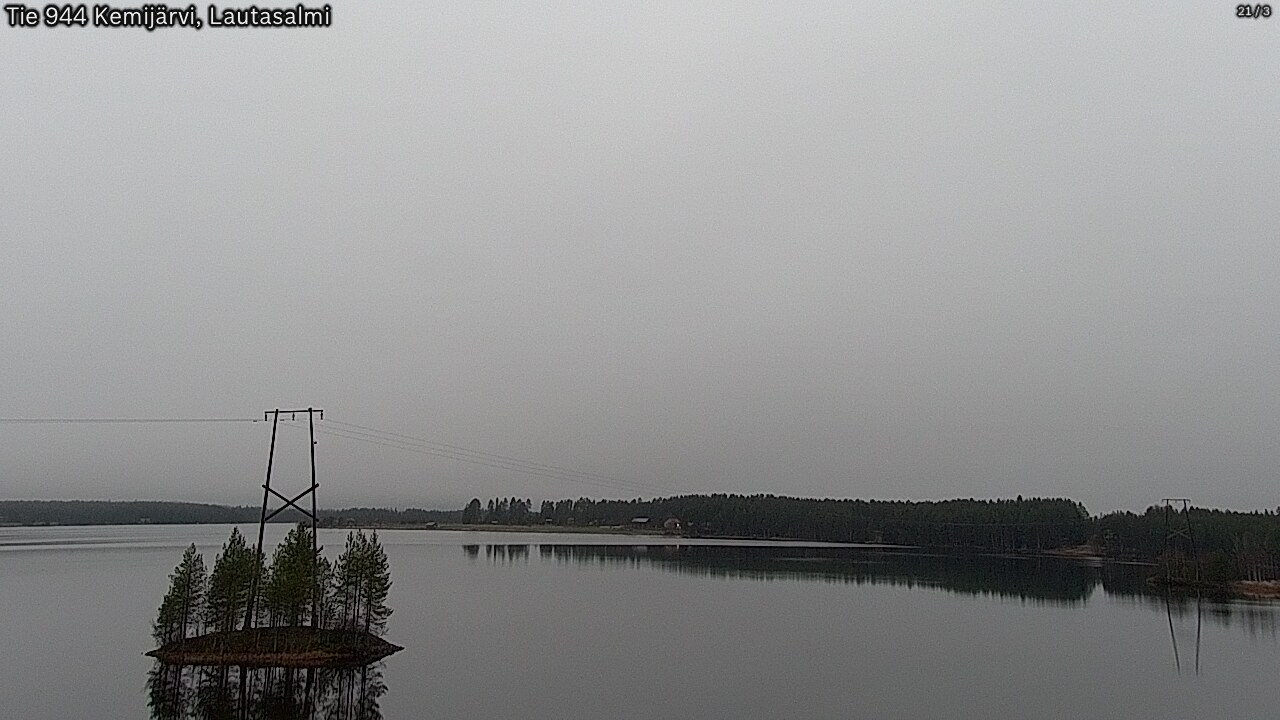 Kelikamerat Kuva Tie 944 Kemijärvi, Lautasalmi, Kemijärvi, Lappi
