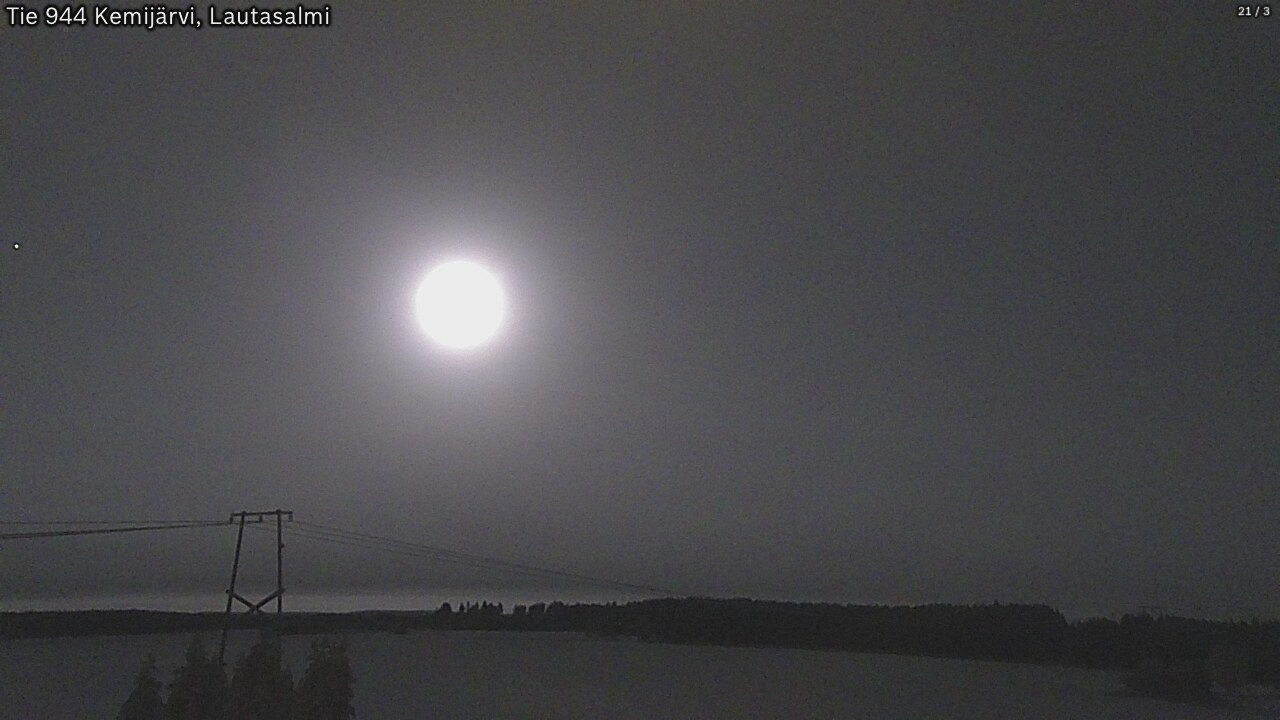 Kelikamerat Kuva Tie 944 Kemijärvi, Lautasalmi, Kemijärvi, Lappi