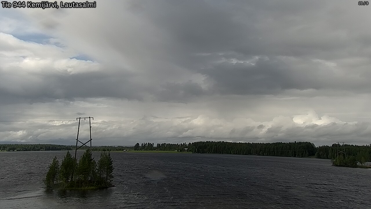 Kelikamerat Kuva Tie 944 Kemijärvi, Lautasalmi, Kemijärvi, Lappi