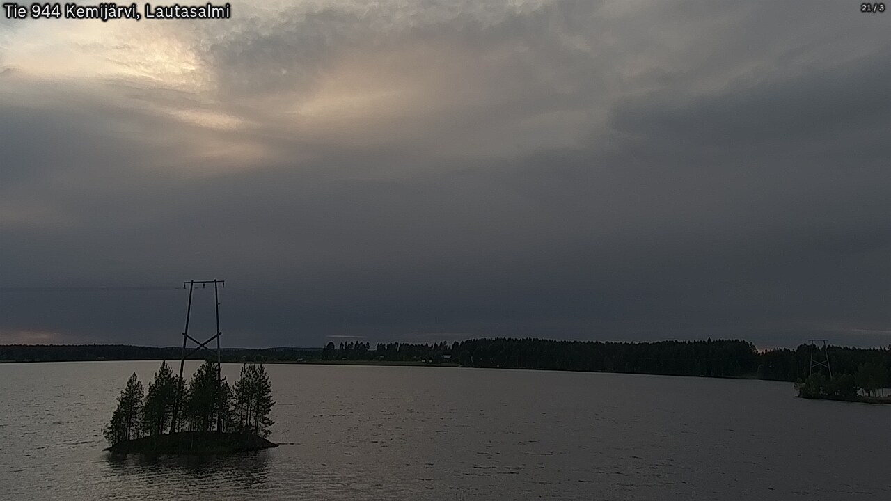Kelikamerat Kuva Tie 944 Kemijärvi, Lautasalmi, Kemijärvi, Lappi