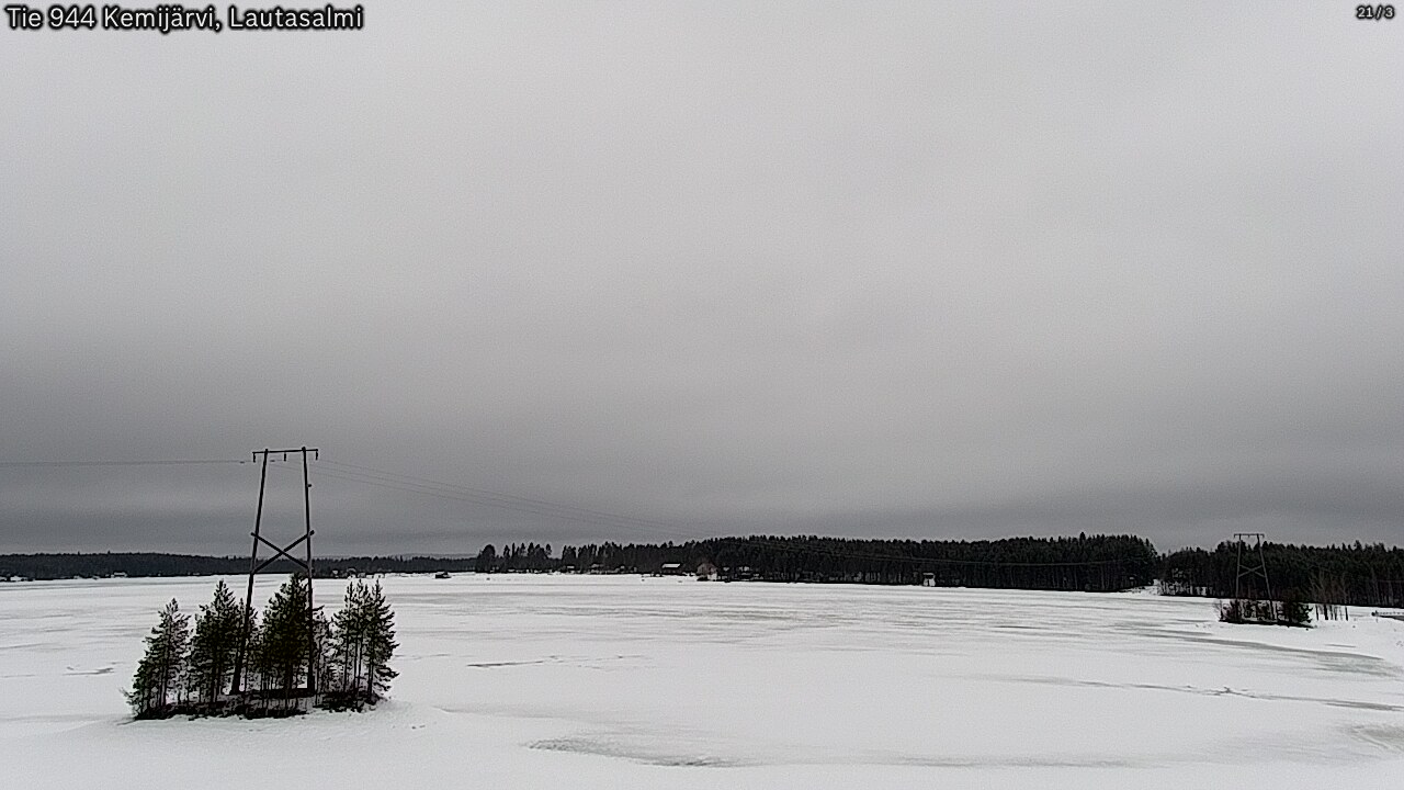 Kelikamerat Kuva Tie 944 Kemijärvi, Lautasalmi, Kemijärvi, Lappi