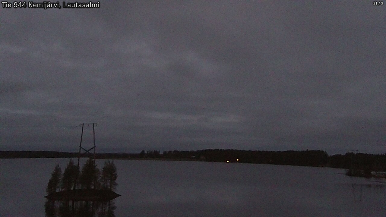 Kelikamerat Kuva Tie 944 Kemijärvi, Lautasalmi, Kemijärvi, Lappi