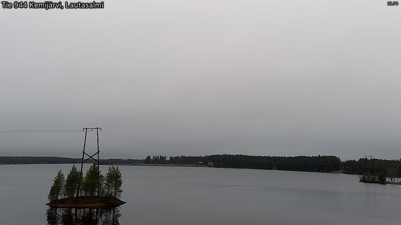 Kelikamerat Kuva Tie 944 Kemijärvi, Lautasalmi, Kemijärvi, Lappi
