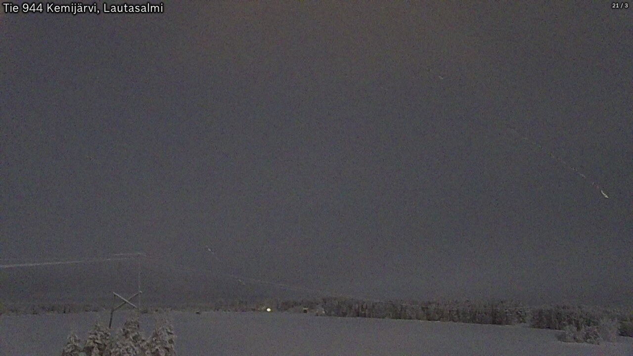 Kelikamerat Kuva Tie 944 Kemijärvi, Lautasalmi, Kemijärvi, Lappi