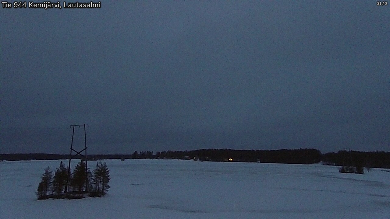 Kelikamerat Kuva Tie 944 Kemijärvi, Lautasalmi, Kemijärvi, Lappi