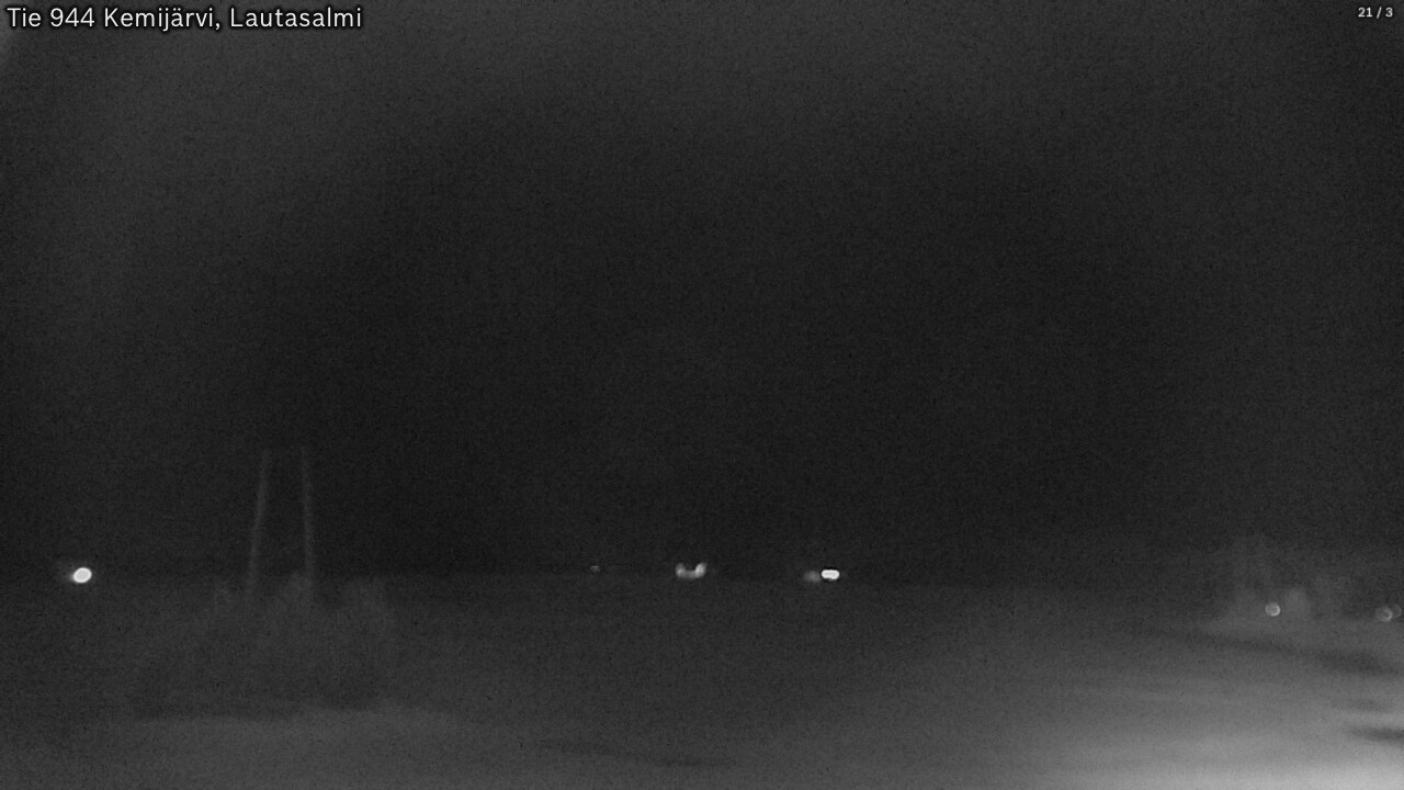 Kelikamerat Kuva Tie 944 Kemijärvi, Lautasalmi, Kemijärvi, Lappi