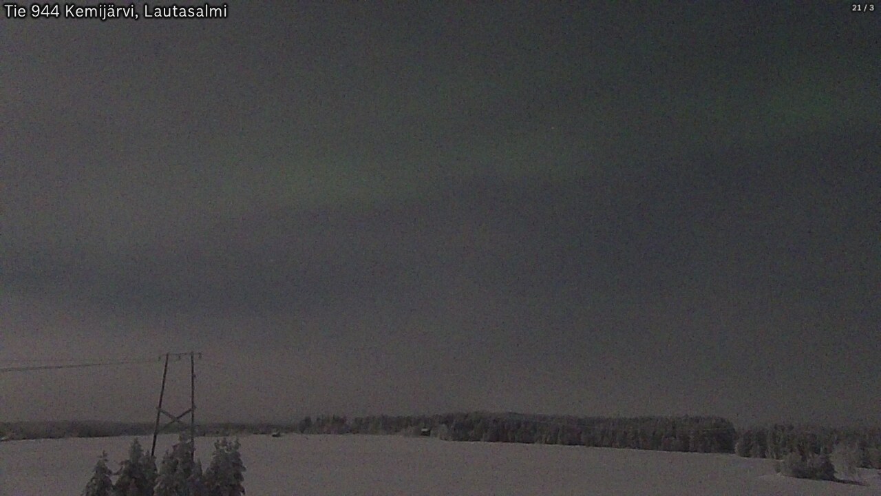 Kelikamerat Kuva Tie 944 Kemijärvi, Lautasalmi, Kemijärvi, Lappi