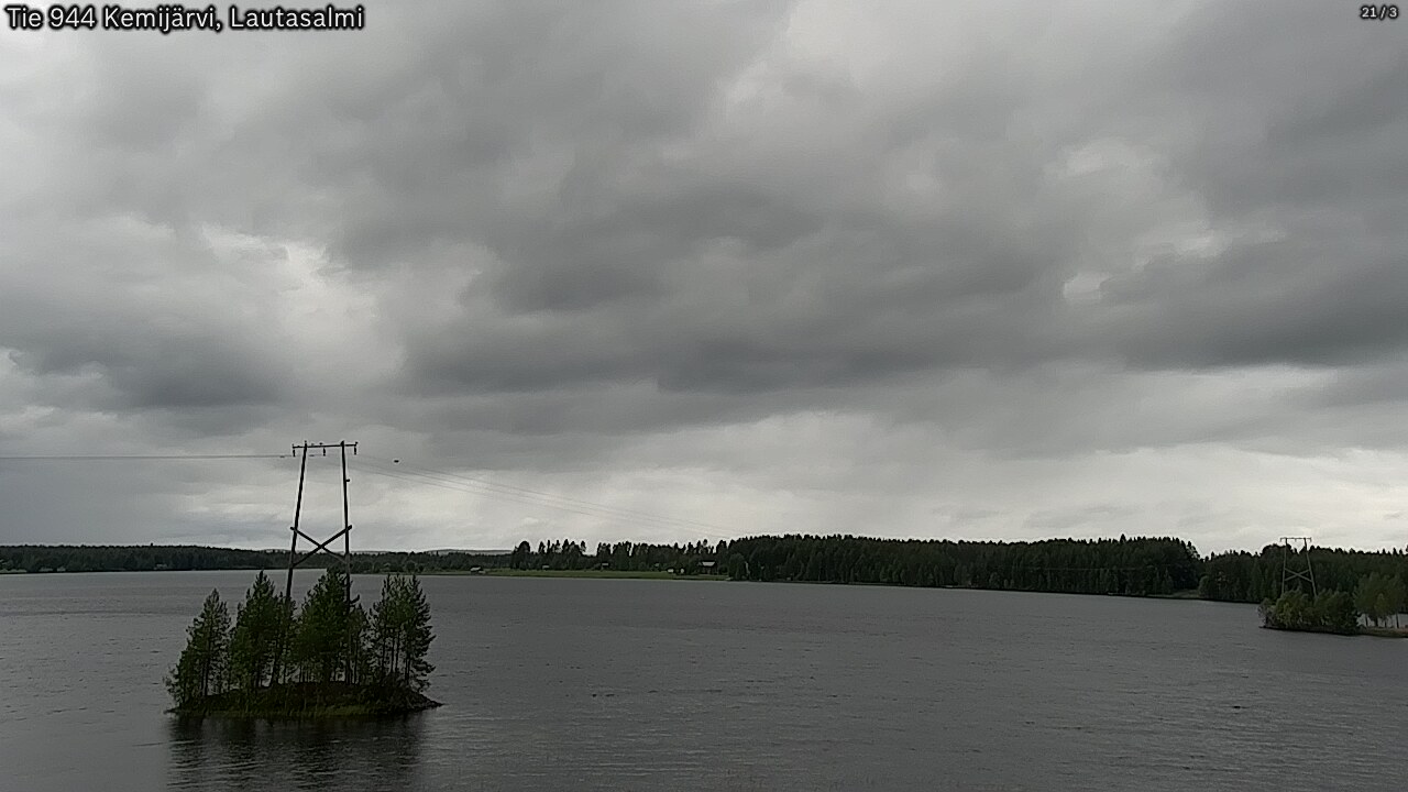 Kelikamerat Kuva Tie 944 Kemijärvi, Lautasalmi, Kemijärvi, Lappi